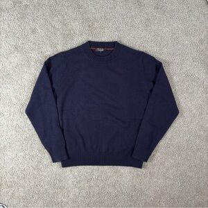 loro piana baby cashmere crew neck pullover sweater LARGE